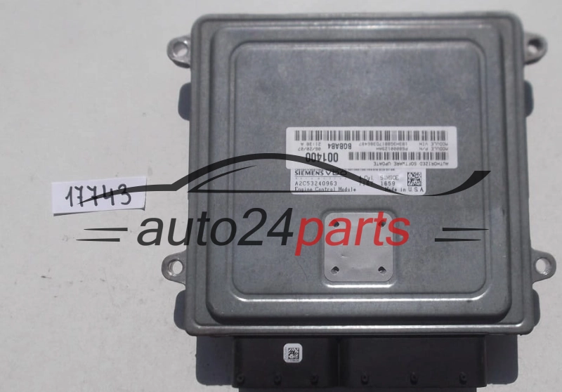 KOMPUTER STEROWNIK SILNIKA CHRYSLER DODGE CALIBER 2.0 A2C53240963 6333 0703 SIM90E P04692101AE