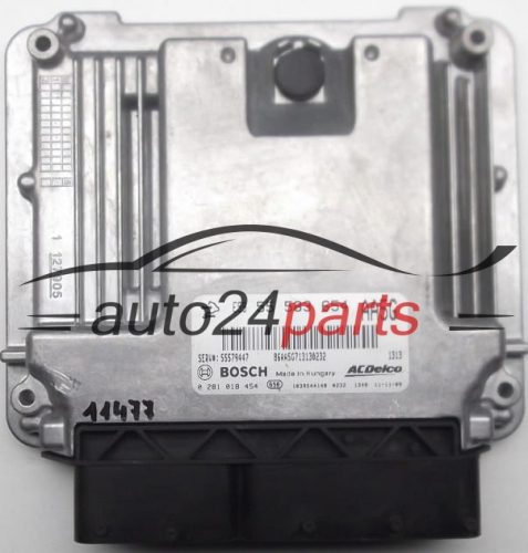 KOMPUTER STEROWNIK SILNIKA OPEL ASTRA BOSCH 0 281 018 454, 0281018454, 55 583 654, 55583654 -