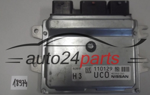 KOMPUTER STEROWNIK SILNIKA NISSAN QASHQAI 1.6 MEC940-240, MEC940240, H3 