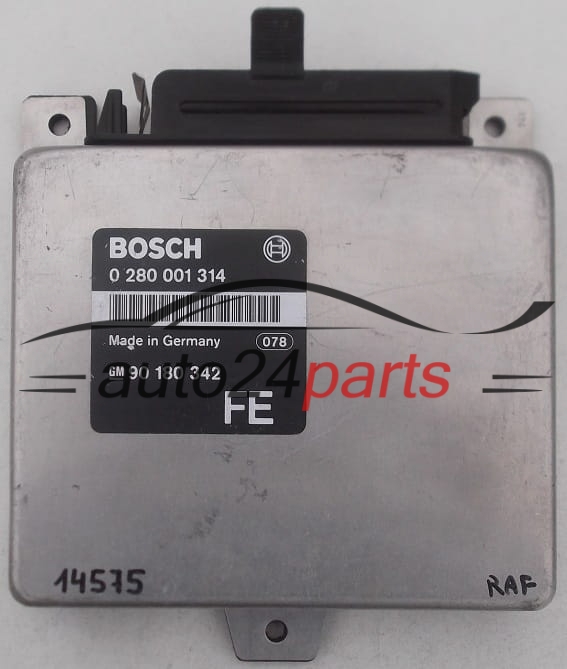 BOSCH 0 280 001 314, 0280001314, GM 90 180 342 FE, 90180342FE