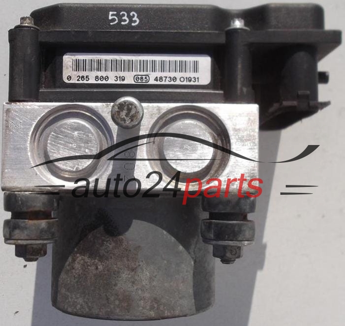 ABS PUMPE BLOCK HYDRAULIKPUMPE STEUERGERAT NISSAN MICRA BOSCH 0 265 231 341,  47660 AX600,  0 265 800 319