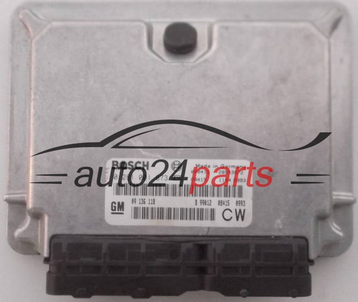 CALCULATEUR MOTEUR OPEL VECTRA B 2.0 DTI BOSCH 0 281 001 873,  GM 09 136 118