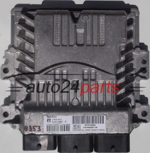 KOMPUTER STEROWNIK SILNIKA CITROEN PEUGEOT 1.6 HDI Continental S180123001 E, S180123001E, 9676760880, HW 9666681180, SID807EVO - 