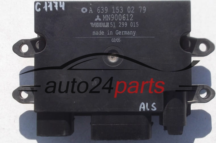 CENTRALKA MODUL SMART A 639 153 02 79, A6391530279, MN900612, 51 299 015