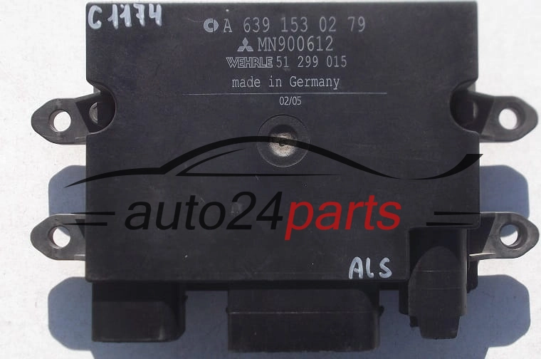 CENTRALKA MODUL SMART A 639 153 02 79, A6391530279, MN900612, 51 299 015