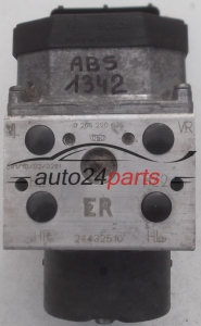 ABS HYDRAULIK-AGGREGAT MIT STEUERGERAET OPEL ASTRA G ZAFIRA A BOSCH 0 265 220 636, 0265220636, GM 24432510 ER 0 273 004 592, 0273004592