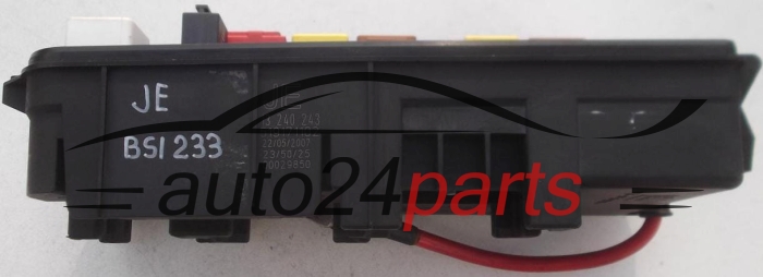 CAJA ELECTRICA DE FUSIBLES Y RELES OPEL VECTRA C SIGNUM 1.9 CDTI GM 13 240 243 JE