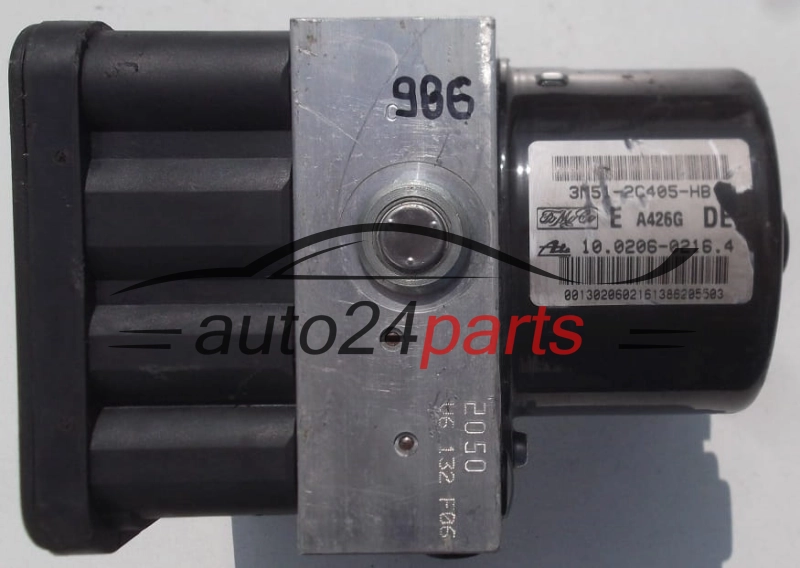 Pompa ABS i sterownik FORD FOCUS C MAX MAZDA3 3M512C405HB 10020602164 10096001193