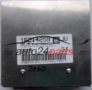 MOTORSTEUERGERÄT ECU STEUERGERAT OPEL ASTRA 1.6 X16XE DELCO 16214259 JU, 16214259JU, D96019, CDJF, BZKY, CKYH