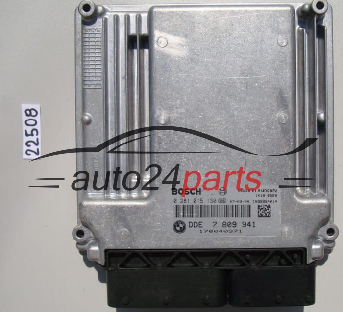 KOMPUTER STEROWNIK SILNIKA BMW E60 530 BOSCH 0281015130, 0 281 015 130, DDE 7809941, 7 809 941, 12147809941