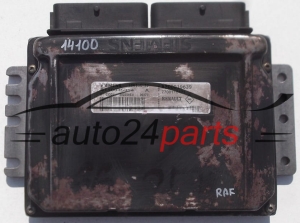 CALCULATEUR MOTEUR RENAULT CLIO SIEMENS S110036314 A, S110036314A, 8200019639, 7700110471 