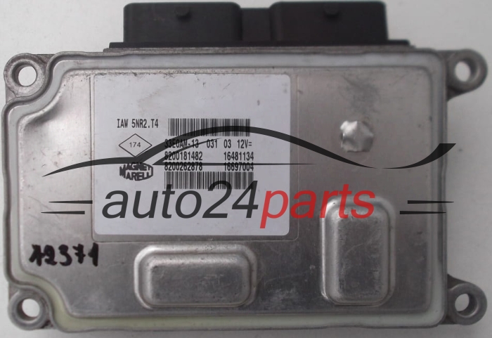 KOMPUTER STEROWNIK SILNIKA RENAULT TWINGO Magneti Marelli IAW 5NR2.T4, IAW5NR2T4, 8200181482, 16481134