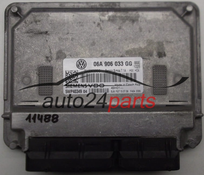 KOMPUTER STEROWNIK SILNIKA VW VOLKSWAGEN GOLF 1.6 SIEMENS VDO 5WP40349 04