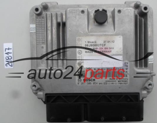 VOLKSWAGEN TIGUAN 2.0 TFSI BOSCH 0 261 S06 054, 0261S06054, 06J 906 027 R, 06J906027R, 06J 906 027 CF, 06J906027CF, MED17.5.2