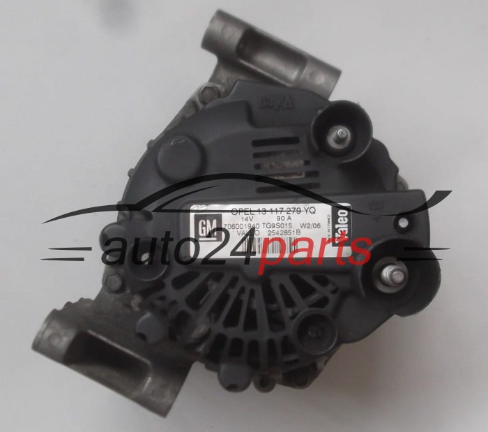 Alternateur  OPEL AGILA ASTRA CORSA C 1.3 CDTI Z13DT Z13DTH VALEO 2542851B