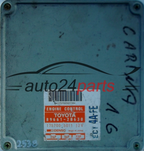 ECU CENTRALITA DE MOTOR TOYOTA COROLLA 1.6 ECT 896612B630 1757005011 