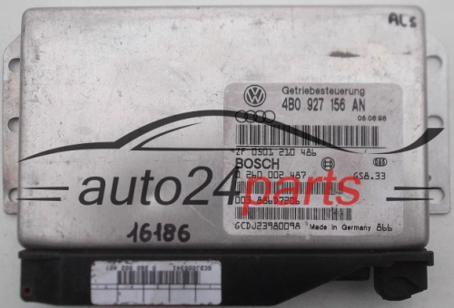 CENTRALITA ECU CAJA DE CAMBIO AUTOMATIC AUDI A6 BOSCH 0 260 002 487, 0260002487, 4B0 927 156 AN, 4B0927156AN