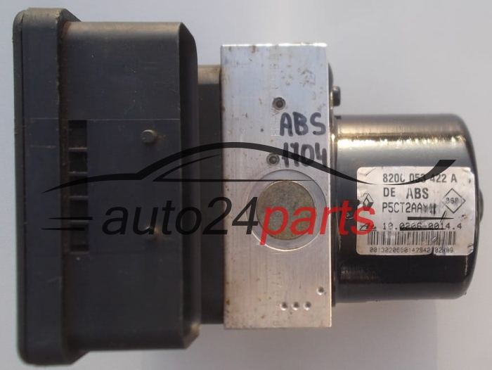 POMPE HYDRAULIQUE ET CALCULATEUR d'ABS RENAULT LAGUNA 1.9 DCI 8200 053 422 A, 8200053422A, P5CT2AAY1, ATE 10.0206-0014.4,  10.0960-1412.3