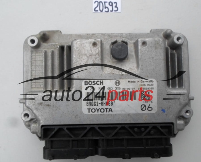MOTORSTEUERGERÄT ECU STEUERGERAT TOYOTA AYGO YARIS 1.0 BOSCH 0 261 S04 462, 0261S04462, 89661-0H060, 896610H060