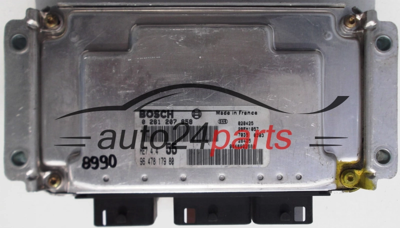 MOTORSTEUERGERÄT ECU STEUERGERÄT  CITROEN C3 1.6 BOSCH 0 261 207 858, 96 478 179 80