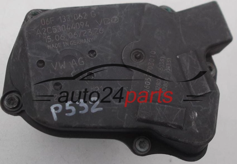 Boitier de papillon Audi Volkswagen Seat 2.0 06F133062G A2C53044094