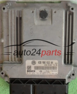 KOMPUTER STEROWNIK SILNIKA VW VOLKSWAGEN T5 1.9 TDI 038906016AH, 038 906 016 AH BOSCH 0281012762, 0 281 012 762 - 