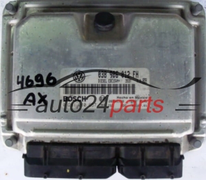 MOTORSTEUERGERÄT ECU STEUERGERÄT VOLKSWAGEN NEW BEETLE 1.9 TDI BOSCH 0 281 010 657, 0281010657, 038 906 012 FH, 038906012FH, EDC15VM+  