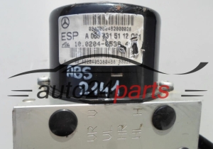 ABS POMPA MERCEDES CLK A 006 431 51 12, A0064315112, 10.0204-0538.4, 10020405384, A0375454732