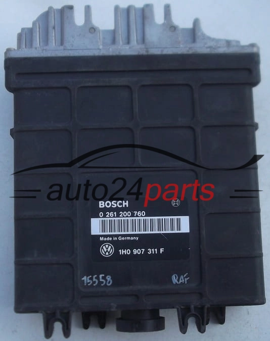 KOMPUTER STEROWNIK SILNIKA VW VOLKSWAGEN GOLF VENTO 1.8 BOSCH 0 261 200 760, 0261200760, 1H0907311F, 1H0 907 311 F