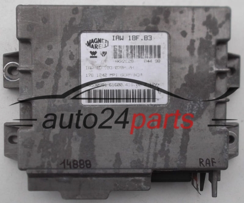 MOTORSTEUERGERÄT ECU STEUERGERAT FIAT PALIO WEEKEND MAGNETI MARELLI IAW 18F.B3, IAW18FB3, 61600.416.00, 6160041600, 46530991