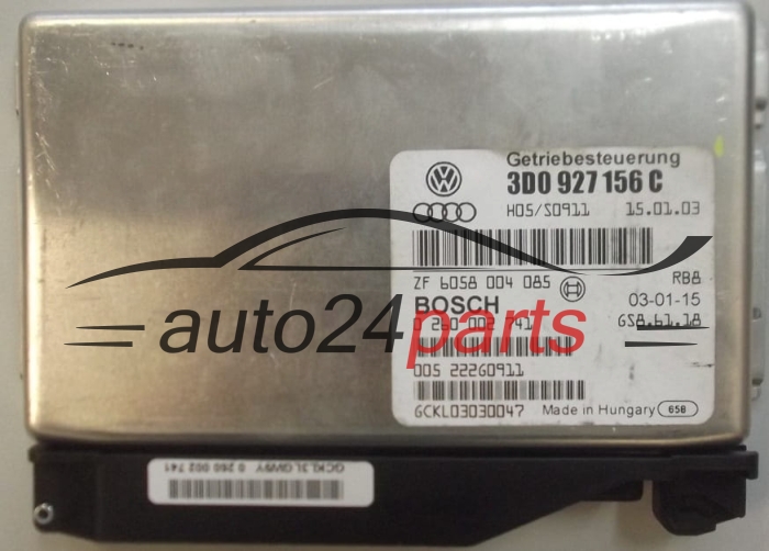 GETRIEBESTEUERGERÄT GETRIBESTEUERUNG VOLKSWAGEN PHAETON 6.0 BOSCH 0 260 002 741
