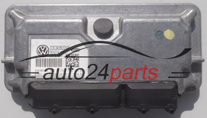 ECU CENTRALITA DE MOTOR  VOLKSWAGEN POLO MAGNETI MARELLI IAW 4HV.F,  03C 906 024 F,  61601.351.04