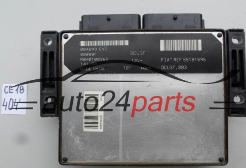 CALCULATEUR MOTEUR FIAT DOBLO R04010036D, 55181595