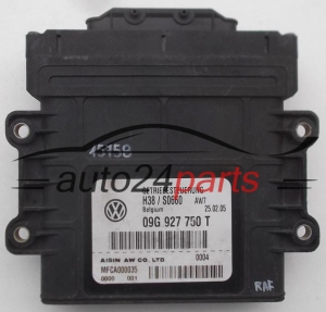 GETRIEBESTEUERGERÄT GETRIBESTEUERUNG VOLKSWAGEN PASSAT AISIN 09G 927 750 T, 09G927750T