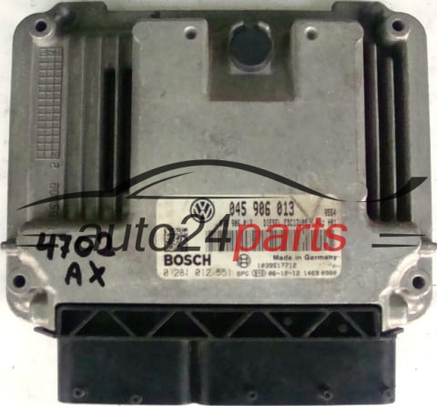 KOMPUTER STEROWNIK SILNIKA VW VOLKSWAGEN POLO 1.4 TDI 045906013