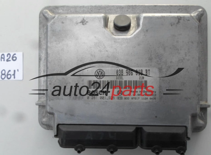 SEAT LEON TOLEDO 1.9 TDI AHF 038 906 018 BT, 038906018BT, BOSCH 0 281 001 926, 0281001926 