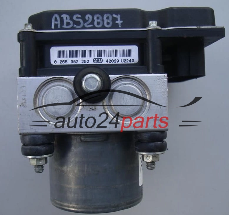 ABS POMPA I STEROWNIK ALFA ROMEO MITO BOSCH 0 265 252 705, 0265252705, 51968089, 0265952252