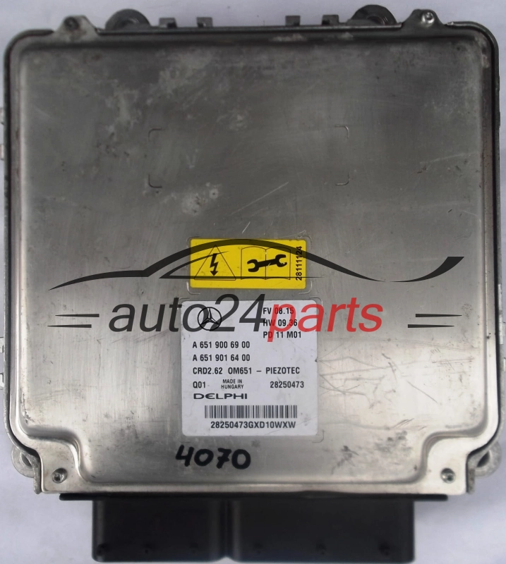 KOMPUTER STEROWNIK SILNIKA MERCEDES Delphi 28250473,  A 651 901 64 00