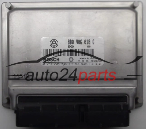 KOMPUTER STEROWNIK SILNIKA VW VOLKSWAGEN PASSAT 1.8 BOSCH 0 261 206 044, 0261206044, 8D0 906 018 G, 8D0906018G -  