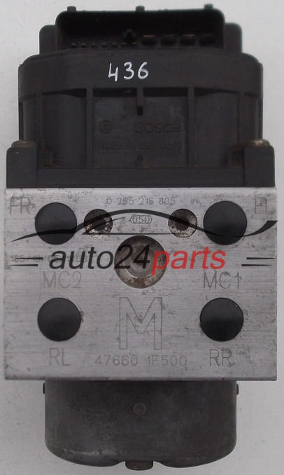 Pompa abs i sterownik NISSAN MICRA 0265216805 476601F500 0273004539