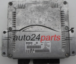 MOTORSTEUERGERÄT ECU STEUERGERÄT PEUGEOT 807 2.2 HDI BOSCH 0 281 011 363, 0281011363, 96 525 902 80, 9652590280, 9640938180, EDC15C2 04 