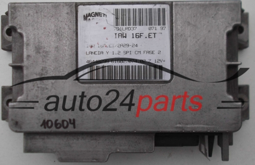 CENTRALITA DE MOTOR LANCIA Y YPSILON 1.2 IAW16FET, IAW 16F.ET, 61602.074.02, 6160207402, 46448299