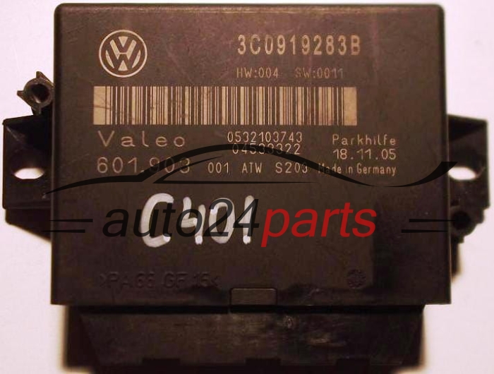 CONFORT MODULE PARKHILFE VOLKSWAGEN 3C0919283B