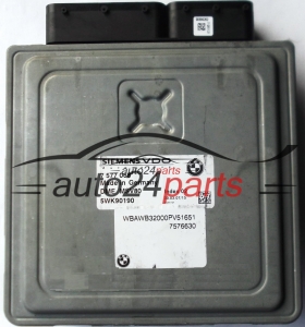 ECU CENTRALITA DE MOTOR BMW E92 328 SIEMENS 5WK90190 DME MSV80 12147577058, 7577068, 7 577 068