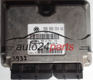 MOTORSTEUERGERÄT ECU STEUERGERAT VW VOLKSWAGEN LUPO 1.4 036906034AQ, 036 906 034 AQ, IAW4LV.TA, IAW4LVTA