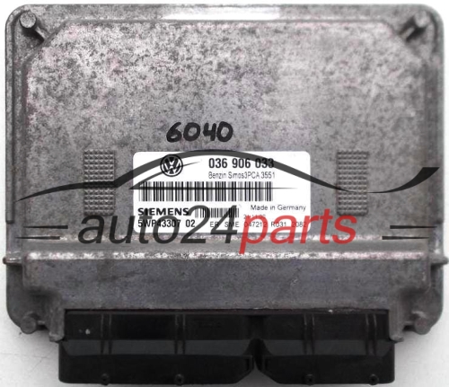  KOMPUTER STEROWNIK SILNIKA VW VOLKSWAGEN POLO 1.6 GTI AVY 036906033