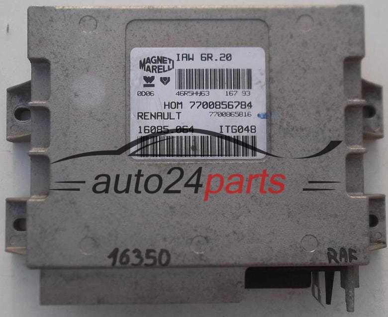 KOMPUTER STEROWNIK SILNIKA RENAULT TWINGO 7700865816, 16085.064