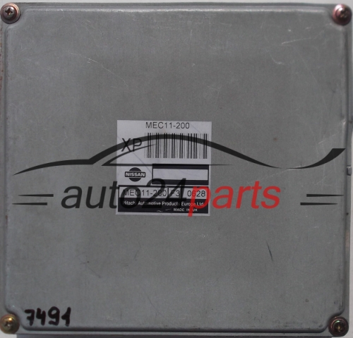 KOMPUTER STEROWNIK SILNIKA NISSAN ALMERA 1.5 MEC11-200, MEC11200, F3, 0707, 0904, 0508, XP -  7491, 7492