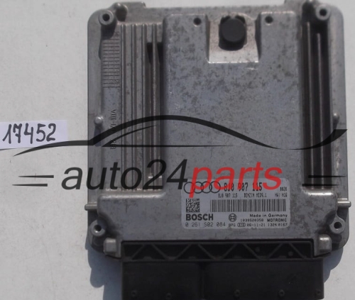 MOTORSTEUERGERÄT ECU STEUERGERAT AUDI TT 2.0 TFSI BOSCH 0 261 S02 084