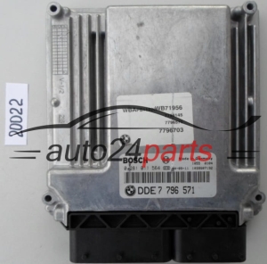 KOMPUTER STEROWNIK SILNIKA BMW E53 X3 2.0 D BOSCH 0 281 011 564, 0281011564, DDE 7 796 571, 7796571 - 20022